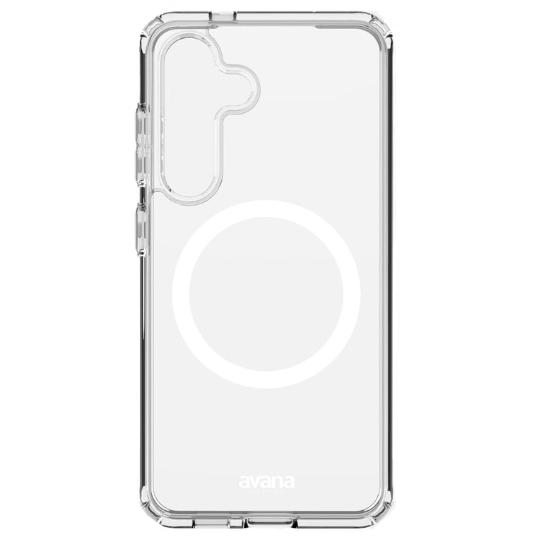 Avana Ice Case Clear Compatible w/MagSafe for Samsung Galaxy S24