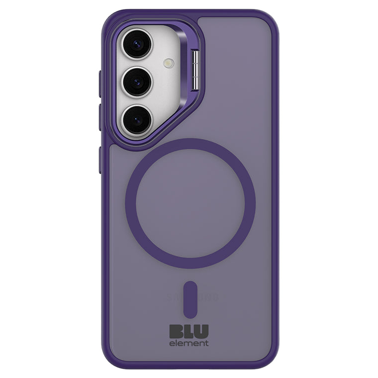 Blu Element Chromatic Cloud Kick MagSafe Compatible Case Deep Violet for Samsung Galaxy S24
