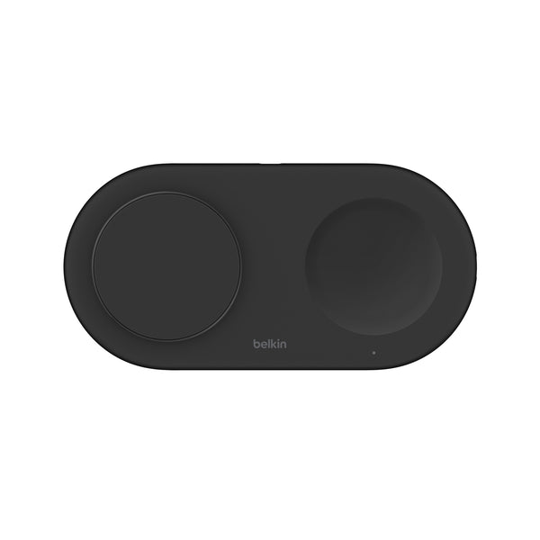 Belkin Qi2 2-in-1 Pad with 5W USB-C Port Black