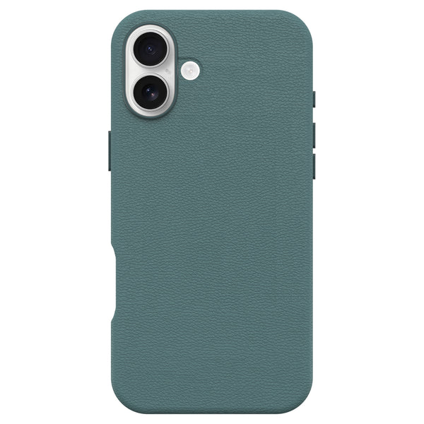 OtterBox Symmetry Cactus Leather MagSafe Case Sagebrush Green for iPhone 16 Plus