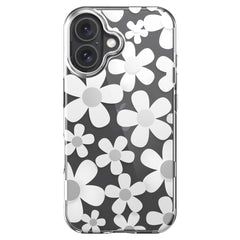 SwitchEasy Fleur 3D Case White for iPhone 16 Plus