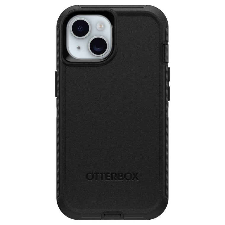 OtterBox Defender Protective Case Black for iPhone 15/14/13