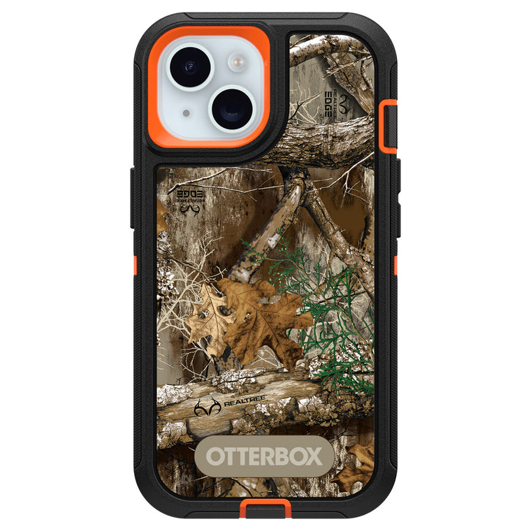 OtterBox Defender Realtree Edge Protective Case for iPhone 15/14/13
