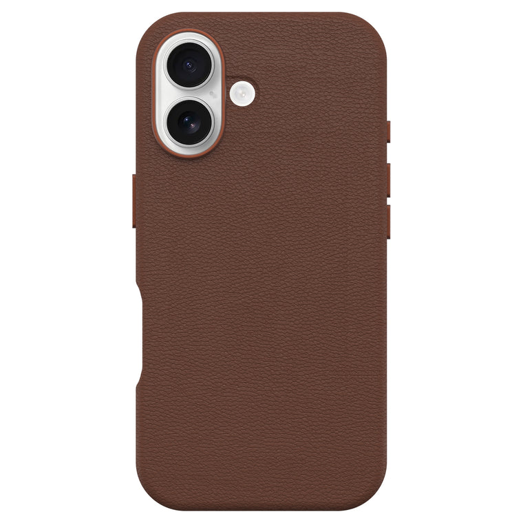 OtterBox Symmetry Cactus Leather Case Rich Adobe for iPhone 16