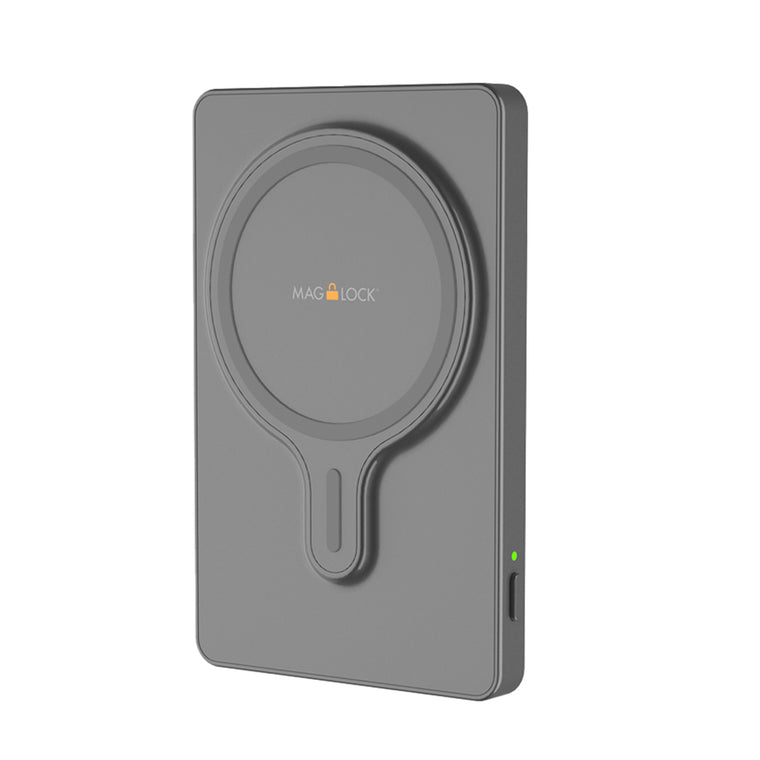 myCharge Wireless MagLock Portable Battery for MagSafe 3K mAh Graphite