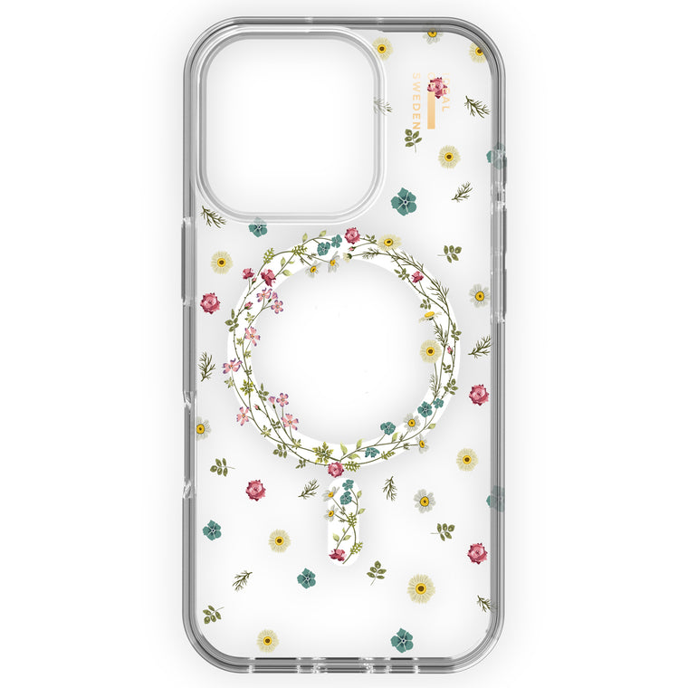 Ideal of Sweden Clear Case Mid MagSafe Petite Floral for iPhone 16 Pro Max