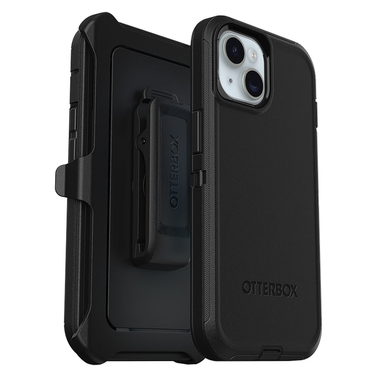 OtterBox Defender Pro MagSafe with Holster Black in Bulk for iPhone 16e/15/14/13