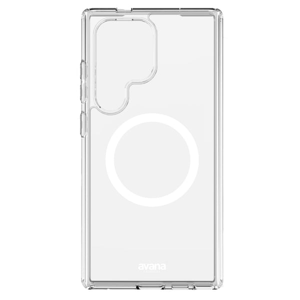 Avana Ice Case Clear Compatible w/MagSafe for Samsung Galaxy S24 Ultra