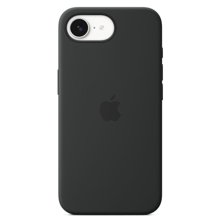 Apple Silicone Case Black for iPhone 16e