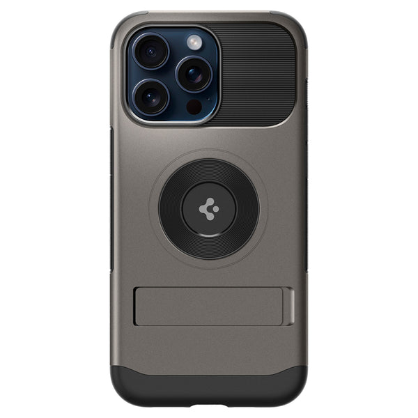 Spigen Slim Armor MagFit Case Gunmetal for iPhone 15 Pro