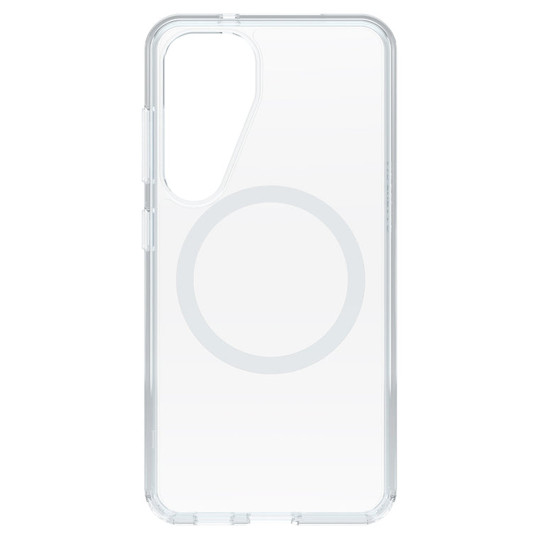 OtterBox Symmetry Clear Magnets Case Clear with Blue Tint for Samsung Galaxy S25