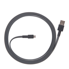 Ventev ChargeSync Flat Micro USB Cable 6ft Gray