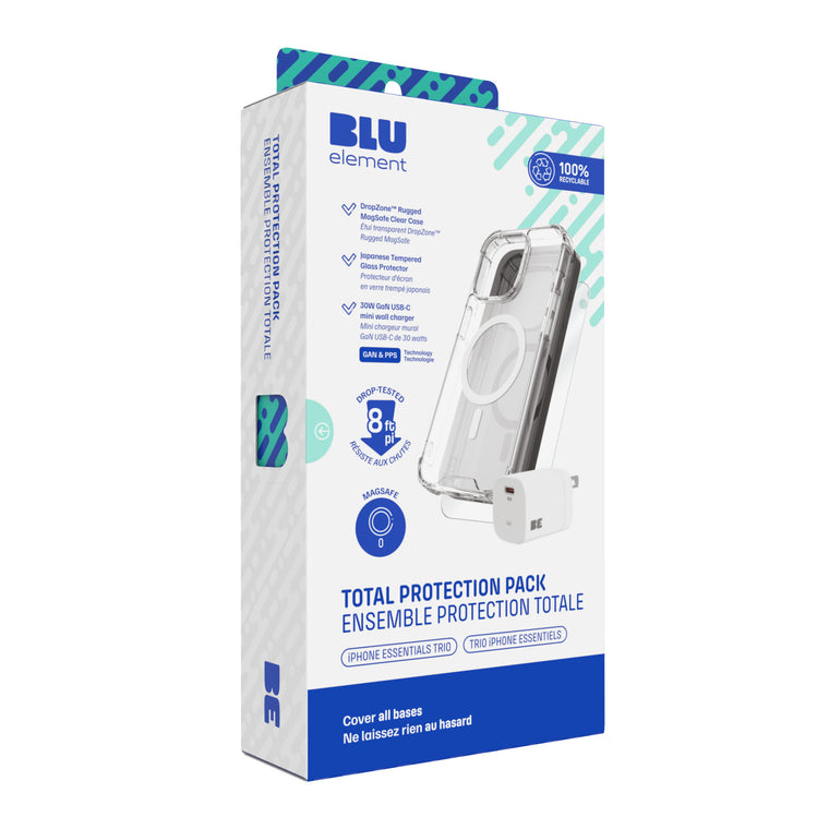 Blu Element Total Protection MagSafe Bundle for iPhone 14/13