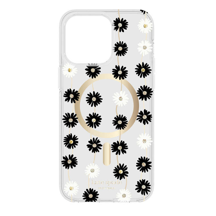 Kate Spade Protective MagSafe Case Daisy Chain for iPhone 15 Pro Max