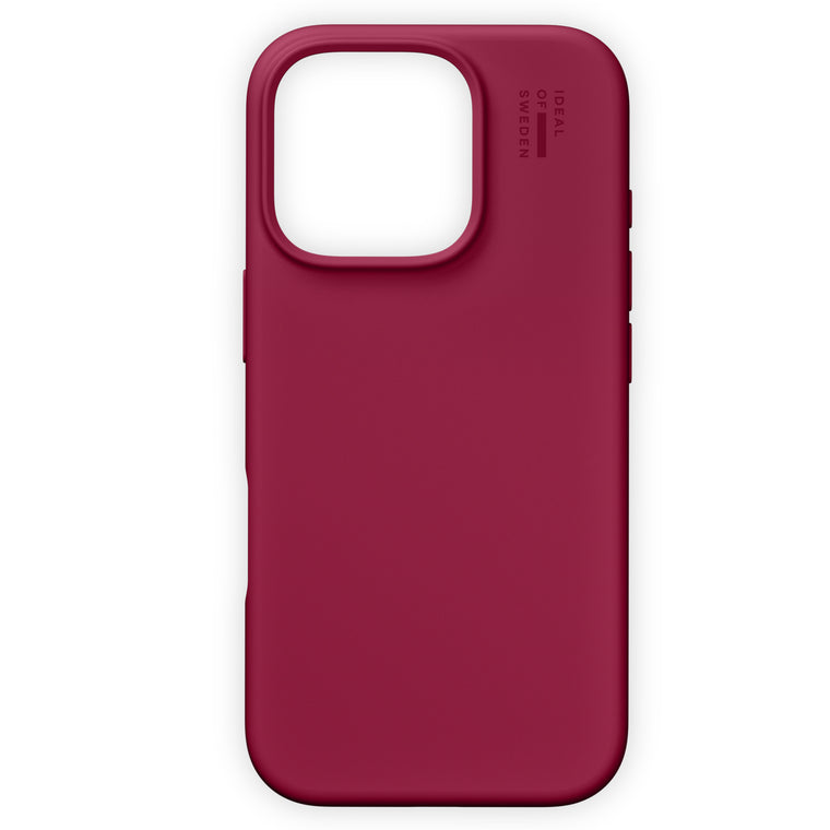 Ideal of Sweden Silicone Case MagSafe Cranberry for iPhone 16 Pro Max