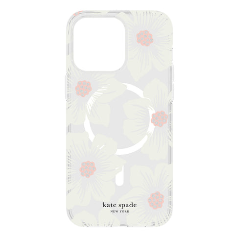 Kate Spade Protective MagSafe Case Hollyhock Floral for iPhone 15 Pro Max