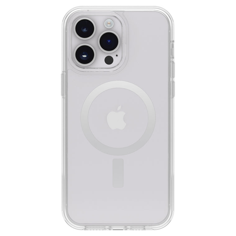 OtterBox Symmetry+ for MagSafe Clear Protective Case Clear for iPhone 14 Pro Max